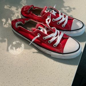 Red Shoreline Converse